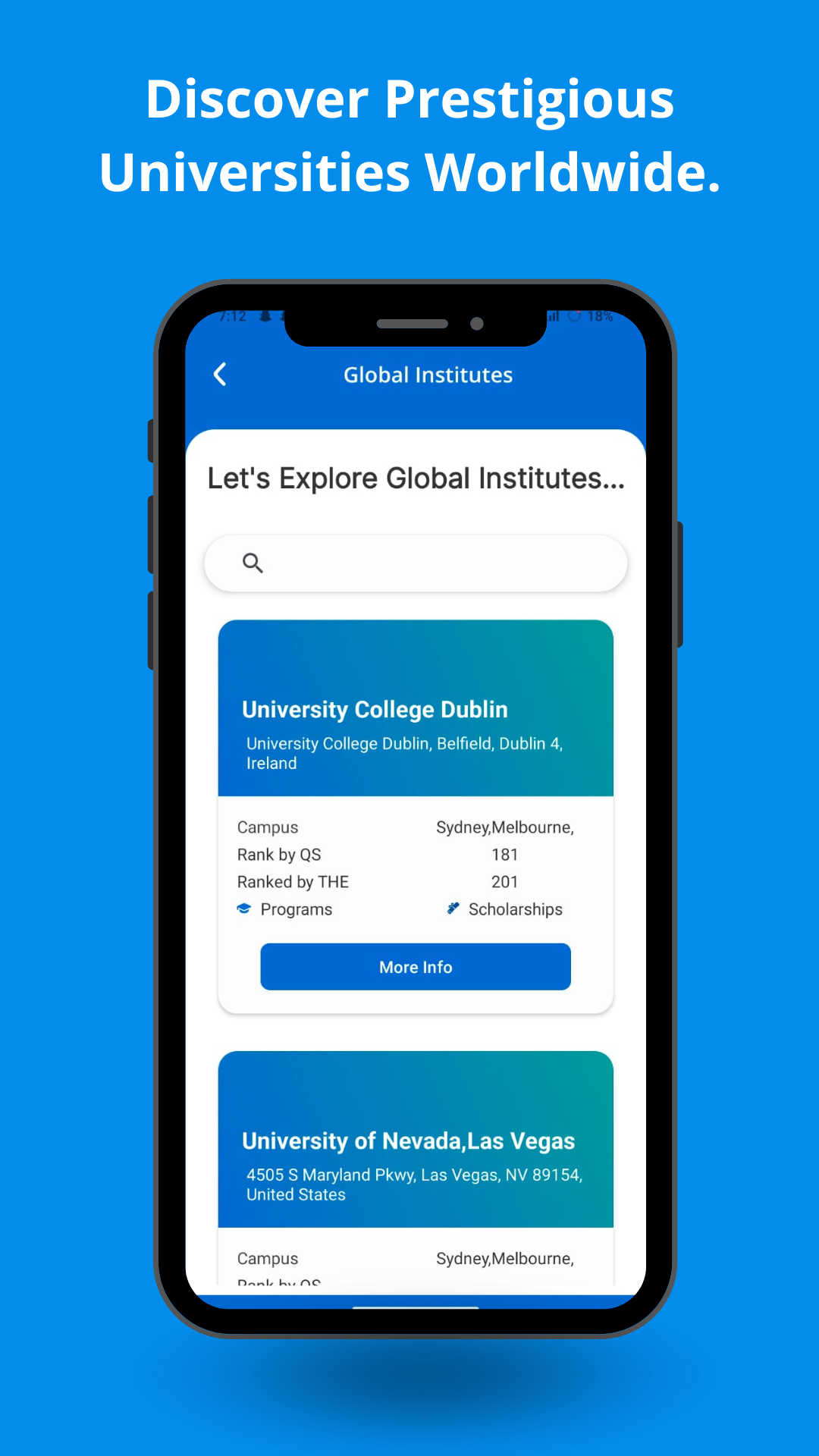 Study Abroad Explorer | PentaByteX